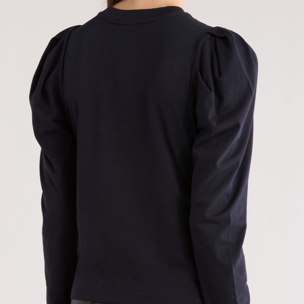 Elegant navy Women's Top - Picture 3 of 3